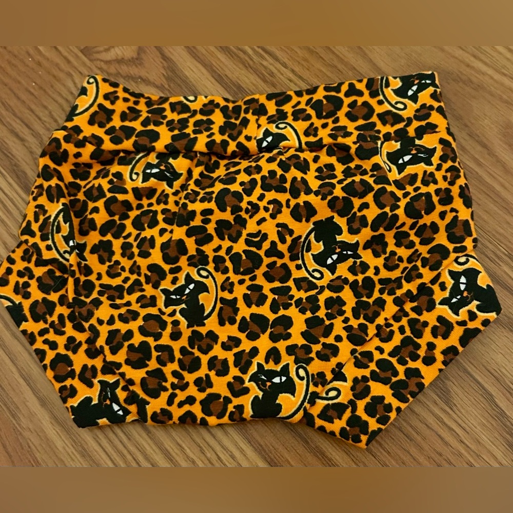 Leopard Print Macy Kate Boutique Bloomers size 0/3 months
